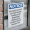 Signmission Please Do Not Flush Paper Towels, 3.5 in W x Rectangle, Vinyl Decal OS-2PACK-NS-D-35-V-17382 - alternate 2